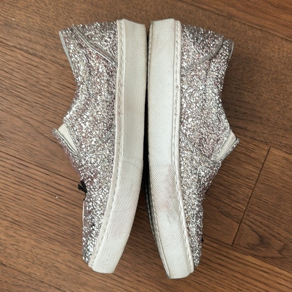 CHIARA FERRAGNI LASHES WINK MULTI GLITTER Slip on Shoes Sneakers Sz 8 EUR 39 - Picture 3 of 7